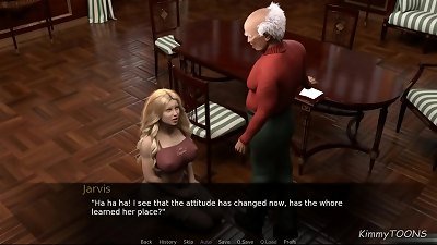 AWAM - Oldman Caught cuming in super-fucking-hot bimbo's face after he ravaged her - kimmytoons