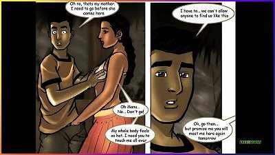 Savita Bhabhi scene 6 - virginity Lost - Indian three dimensional porno comics