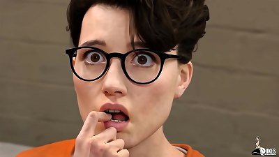 Non Binary Micky Becoming a prison tramp