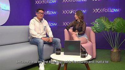 bashful thick man rod Pipeboy SEXMEX porno house winner fucks little Colombian in XXXfollow Sessions #5 Podcast - Dani Ortiz