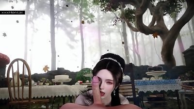 queen Animated Siren of the Storm - 3-dimensional comics anime