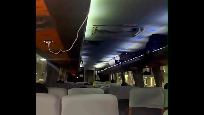 I met a super hot fan on the bus, the tramp asked me to fellate her off and nail her pussy sans a condom.