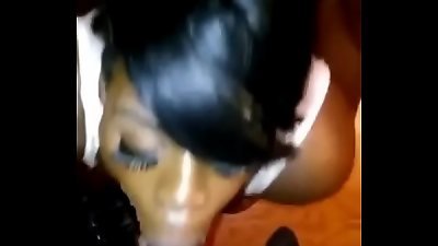 *MUST SEE* NEIGHBOR'S wife deep-throats THE HELL OUT OF MY schlong