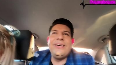 Porncast Al Volante Tony Mendoza, Nidia Yoshira and Luis Garay