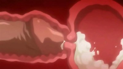 facial for a huge-chested schoolgirl | anime porn